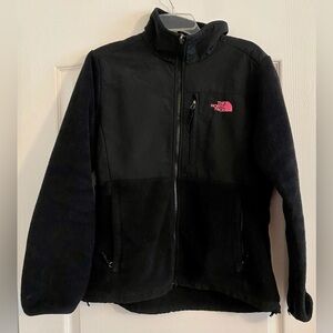 North Face Women’s Denali fleece- Black, Large